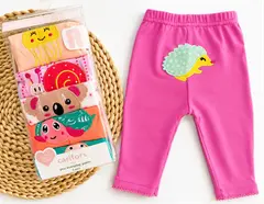 Set x 5 Pantalones en Algodón Niña-Variedad De Diseños