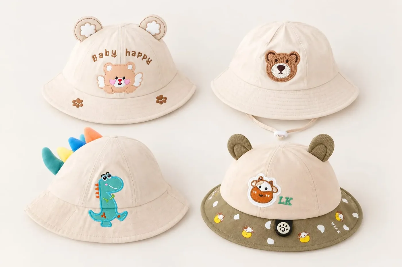 Gorros Pescaderos Para Bebe Niño - Variedad De Diseños Niño