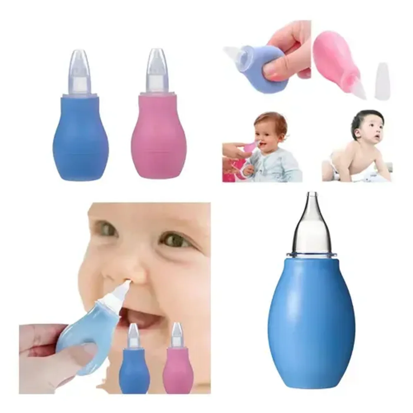 Aspirador Nasal Para Bebes En Válvulas