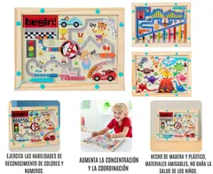 Juego De Clasificación de Colores Magnéticos