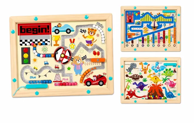Juego De Clasificación de Colores Magnéticos