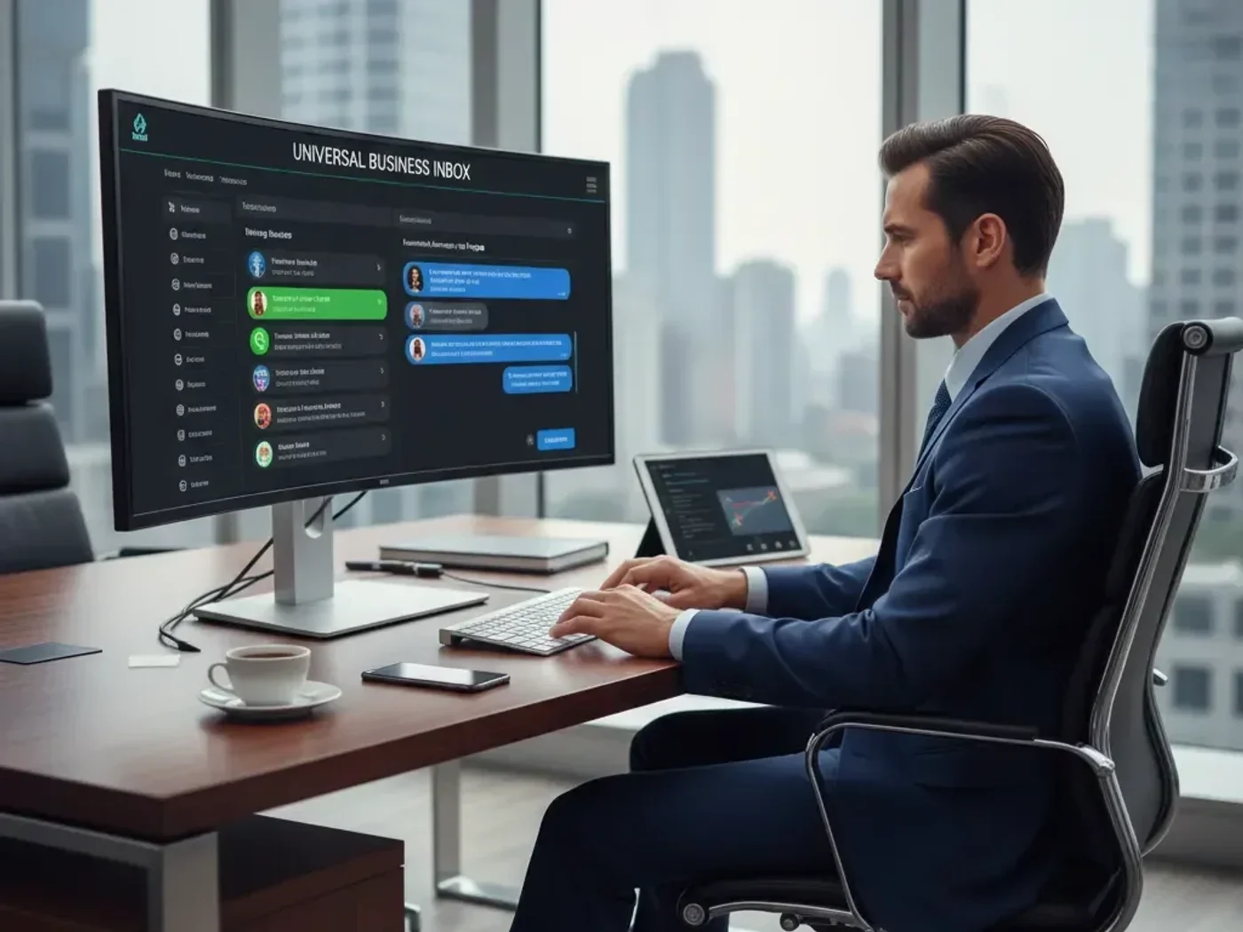 Unificacion de whatsapp y facebook en un inbox centralizado