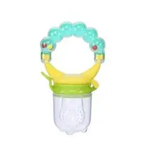Chupo Alimentador De Frutas Con 2 Repuestos y Sonajero