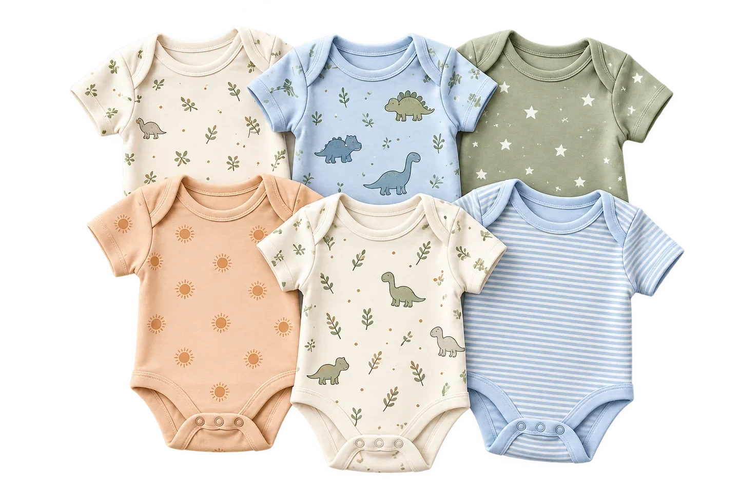 Nuevas referencias de bodies para bebé