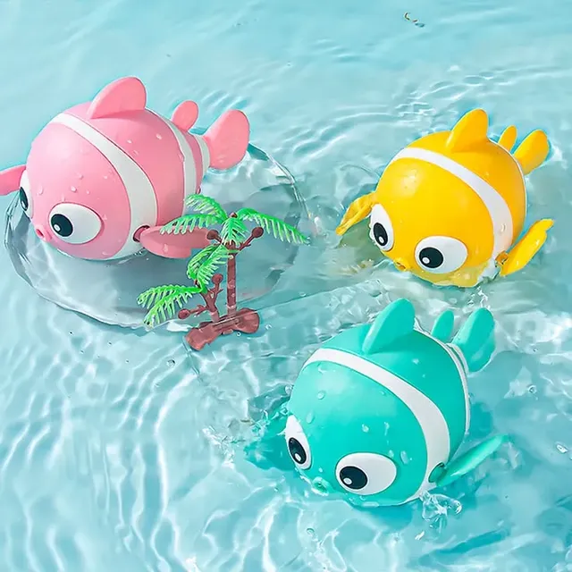 Juego De Baño, Peces Didácticos Para Bebes