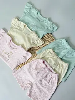 Set x 3 Conjuntos Multiusos Rosado, Amarillo y Verde