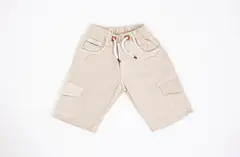 Bermuda jogger cargo drill Niño