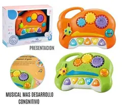 Juego Didáctico Musical  y Desarrollo Cognitivo Para Bebé