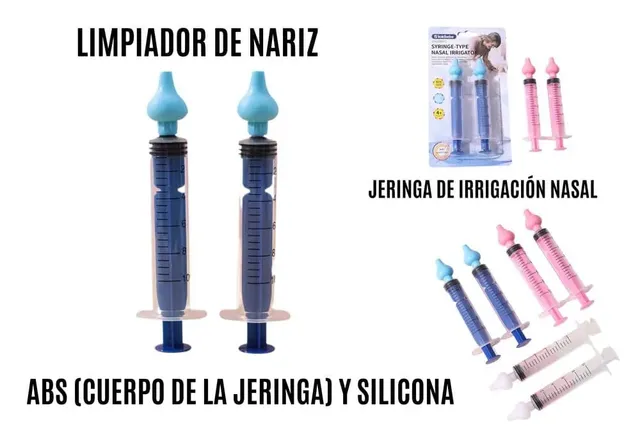 Set x 2  Jeringas De Lavado Nasal Para Bebé