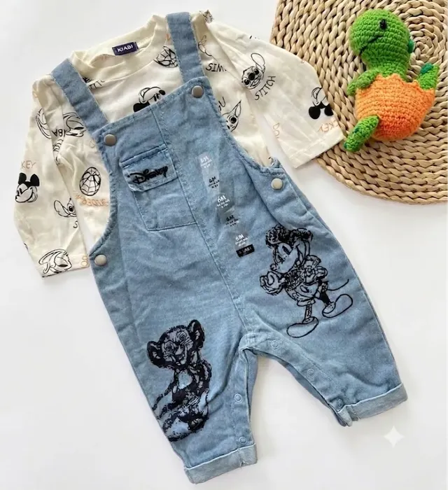 Braga Jeans Con Buzo Para Bebé Niño
