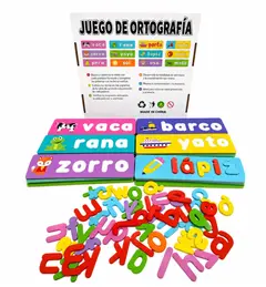 Juego De Letras Didáctico y Educativo Para Niños