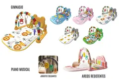 Gimnasio con Piano Musical y Luces para Bebé