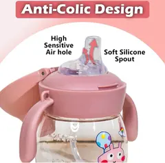 Termo De Agua De Peppa Pig De Silicona Con Correa