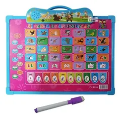 Tablero Musical y Borrable Para Bebé-Educativo