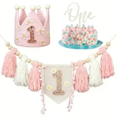 Decoración De Primer Año Para Bebé Niña