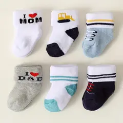 Medias 0-6 Meses Para Bebé Niño-Variedad de Diseños