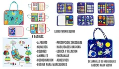 Libro Montessori, Educativo, Desarrolla Actividades Básicas.