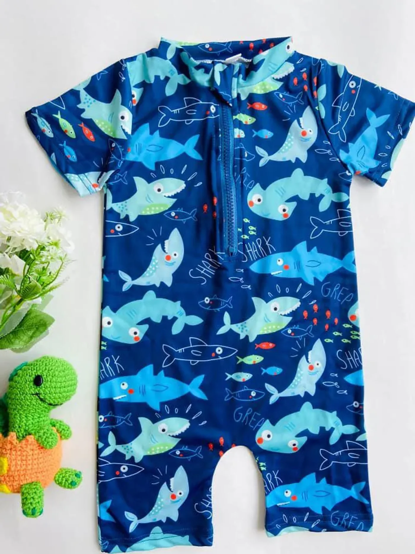 Traje De Baño Para Bebe Niño