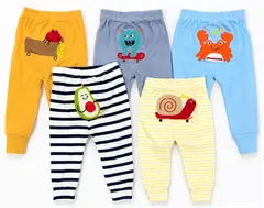 Set x 5 Pantalones en Algodón-variedad Diseños